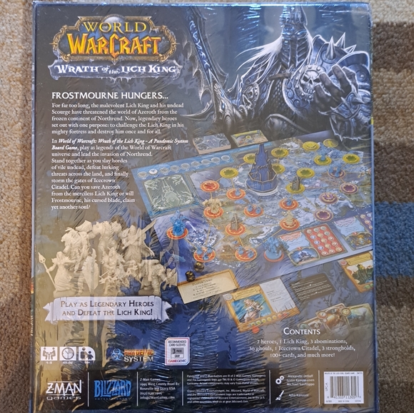 World of Warcraft - Wrath of the Lich King Board Game - Picture 7 of 7